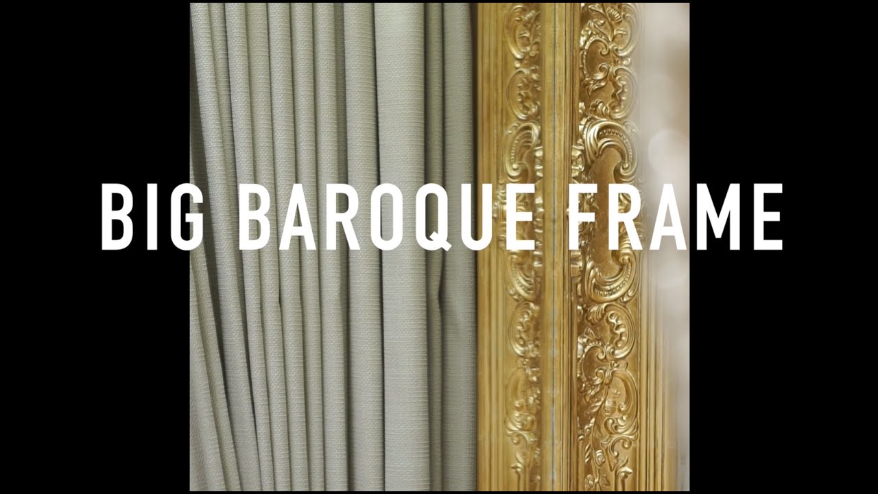 Big baroque frame