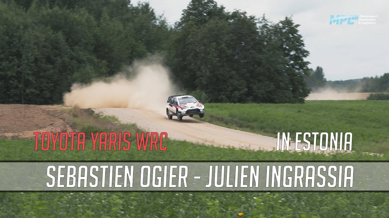 SEBASTIEN OGIER and JULIEN INGRASSIA || PRE RALLY ESTONIA TEST || PURE SOUND 4K