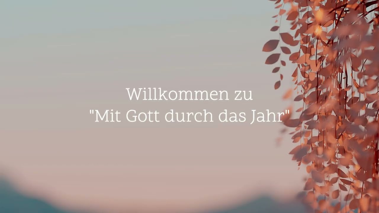 ✝️ Mit Gott durch das Jahr | Okuli - Lukas 9,62 | Bibelvers zum Sonntag