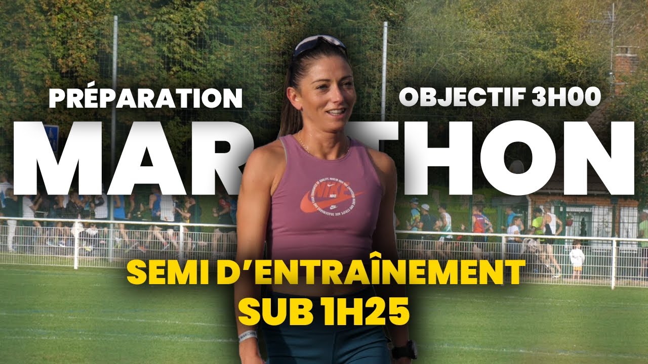 Reportage : Préparation marathon de Valence en moins de 3h00 - Semi de Marchiennes objectif 1h25 !