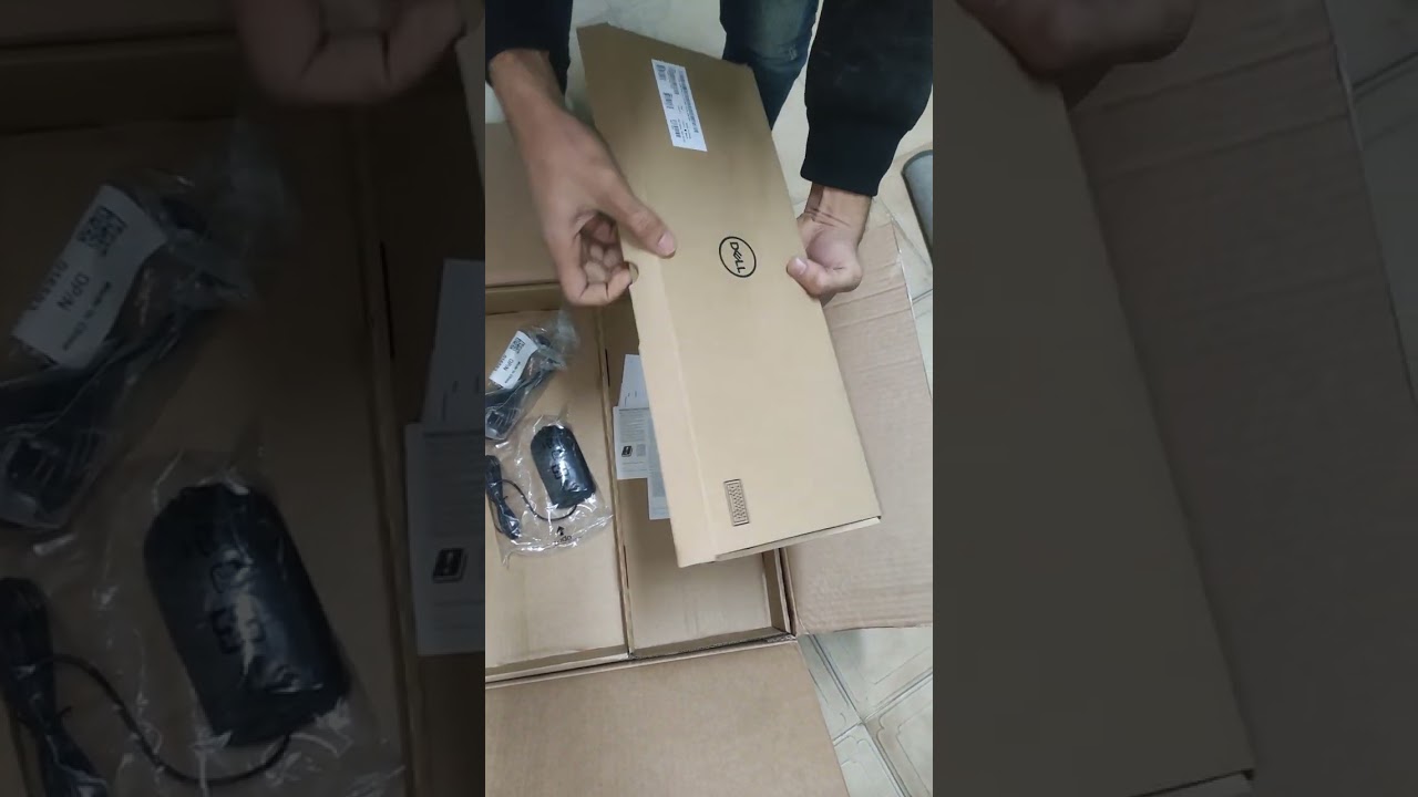 Unboxing Dell business PC OptiPlex 7000 12th