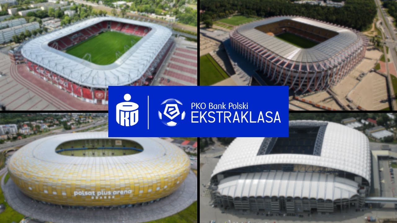 PKO BANK POLSKI EKSTRAKLASA STADIONY (2024/25)