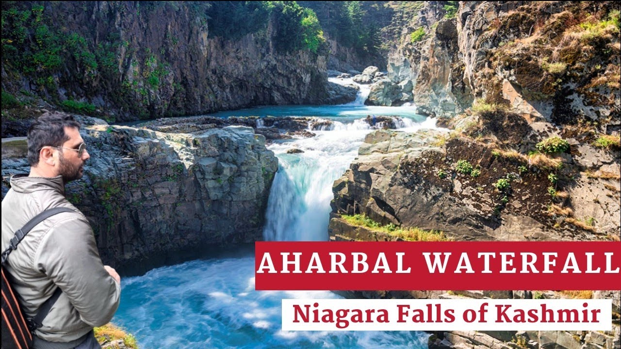 Most beautiful waterfall of Kashmir Aharbal Waterfall | Niagara Falls of Kashmir | Vlog 3