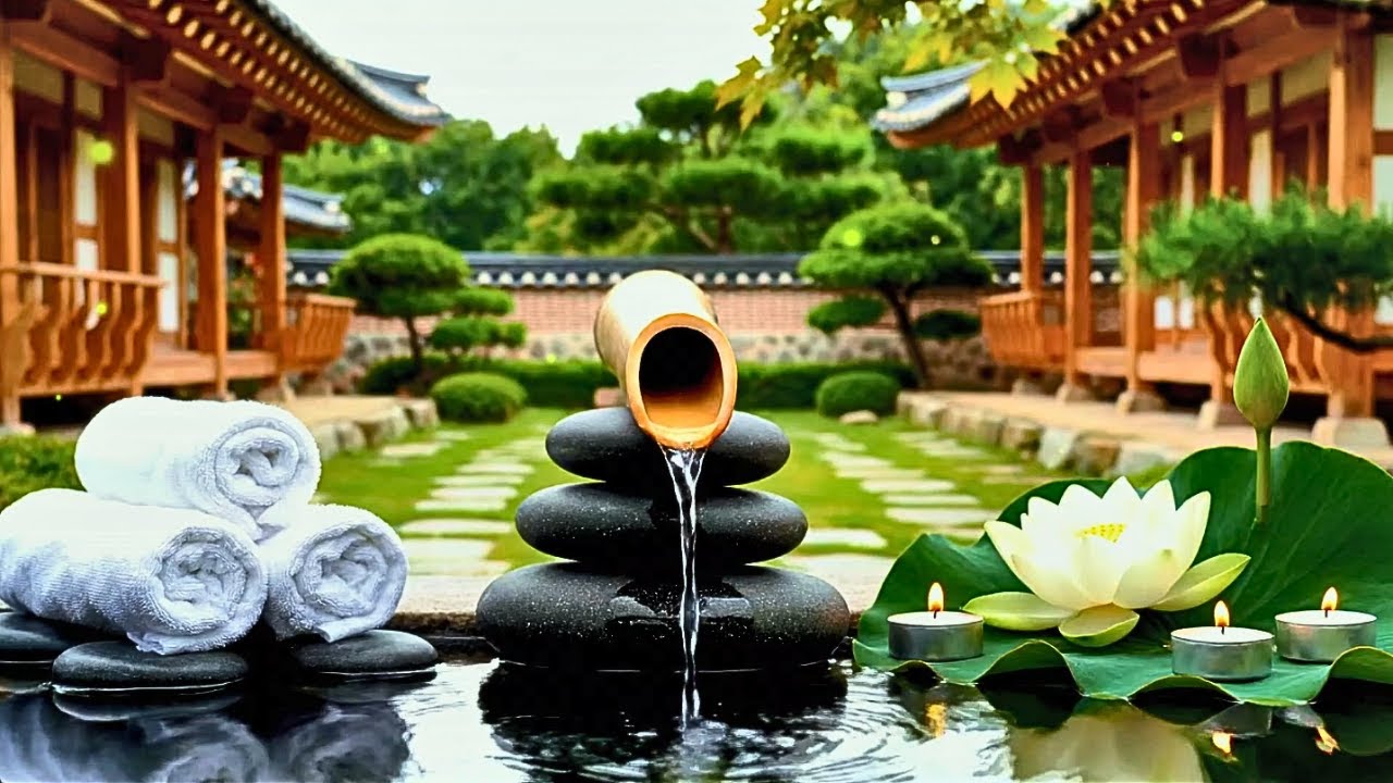 Unwind Completely and Sleep 🌿 Bamboo Water Fountain for Calm Relaxation