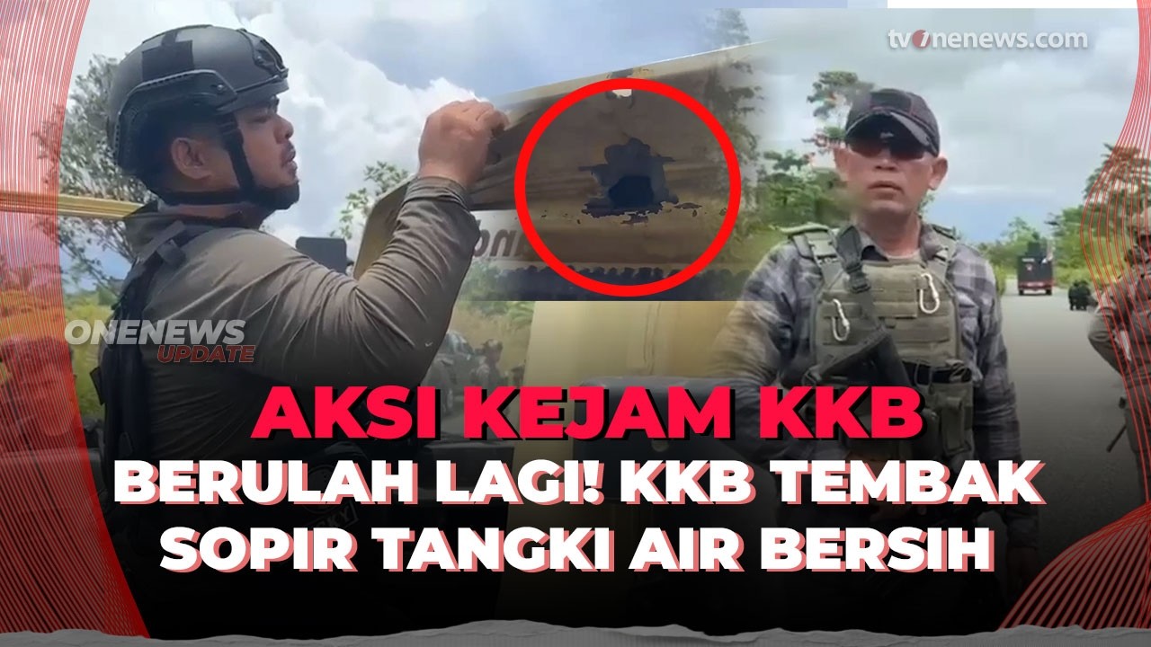 Nasib Sopir Tangki, Ditembak saat Distribusikan Air Bersih | OneNews Update