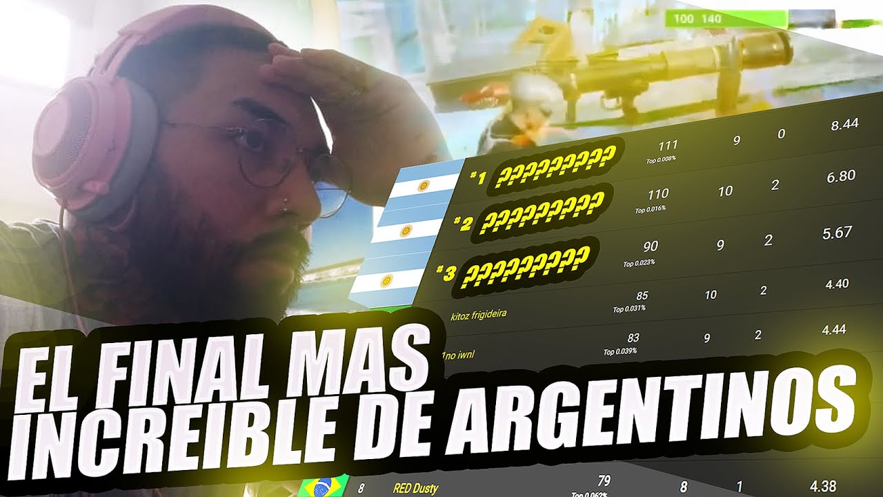 LA MEJOR FINAL de ARGENTINOS en FORTNITE | Solo cash cup con tops argentinos.