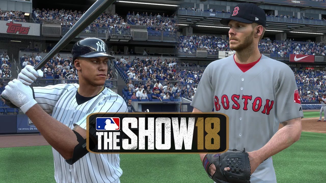 Геймплей MLB The Show 18: Нью-Йорк Янкиз против Бостон Ред Сокс на стадионе &laquo;Янки&raquo; &mdash; MLB 18 The Show