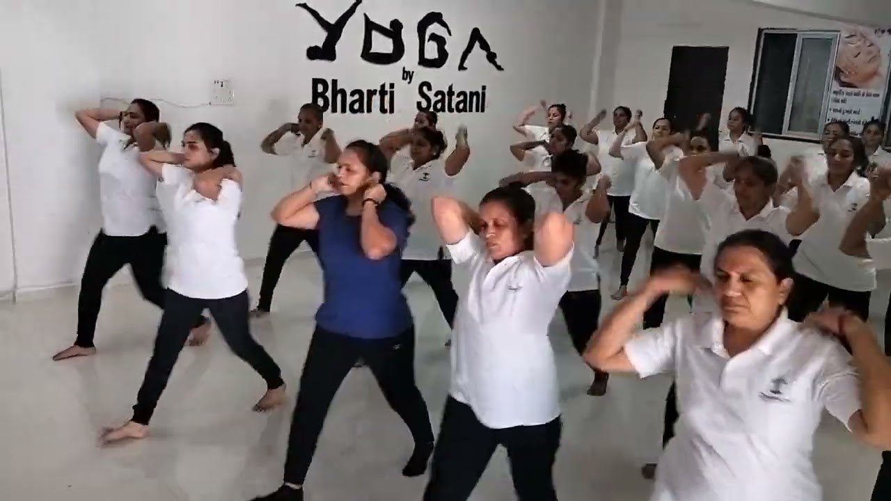 Dhumalya Yoga Academy | Weightloss Aerobics | Full body workout | Yoga by Bharti Satani| 98253 42521