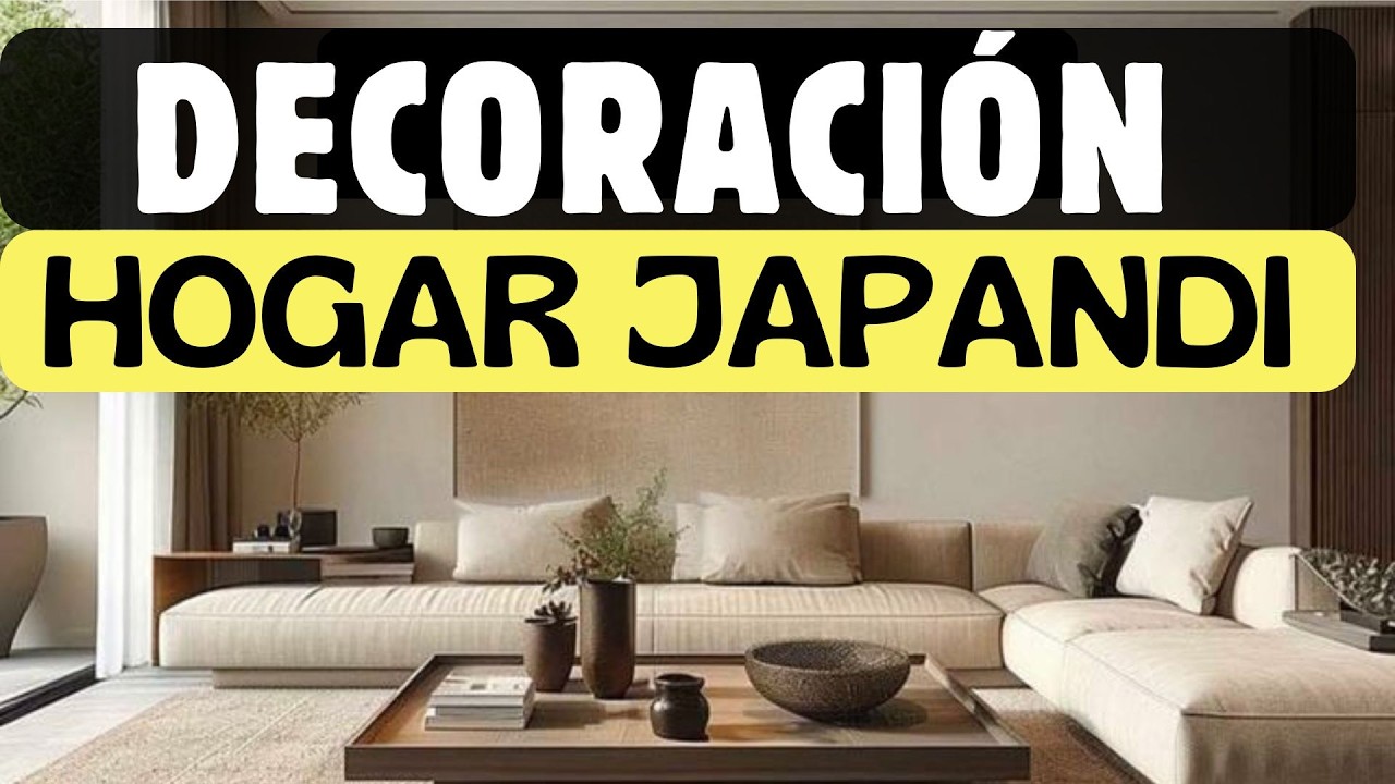 ✨Decorar TU HOGAR con estilo JAPANDI🌿