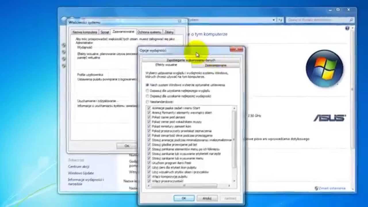 Jak przyśpieszyć komputer. Windows 7 zwiększanie wirtualnej pamięci ram