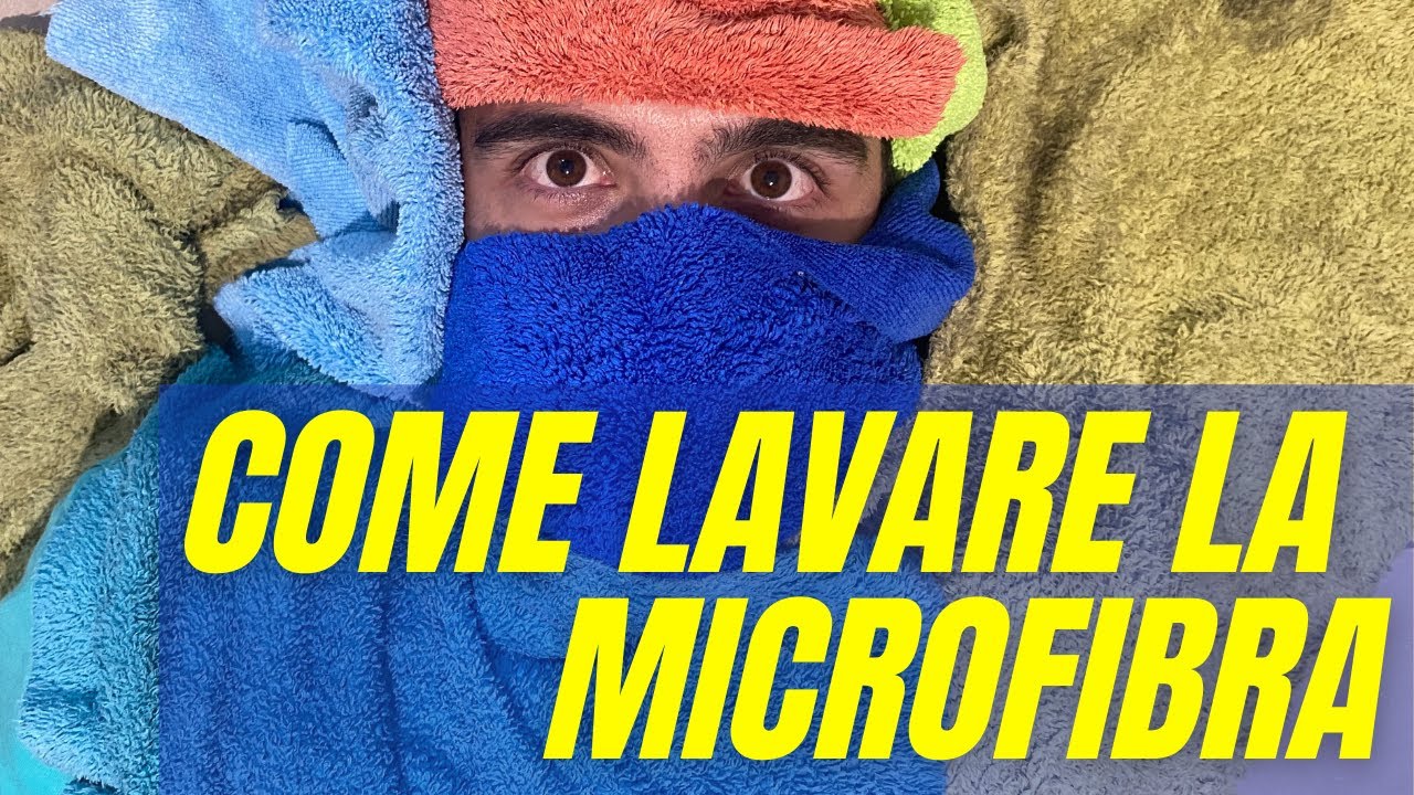 COME LAVARE I PANNI IN MICROFIBRA PER CAR DETAILING - HOW TO WASH MICROFIBER TOWELS [ITA]