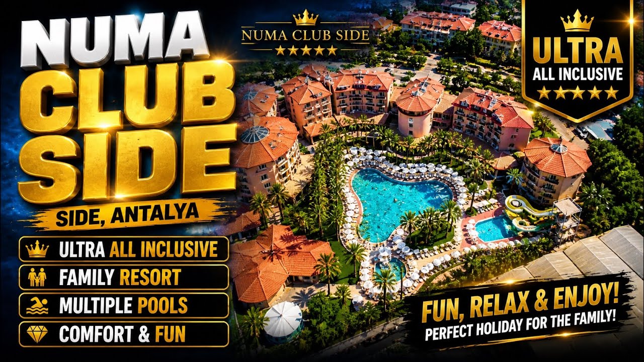 Отель Numa Club Side, Анталья, Турция, система «все включено», 5 звезд 