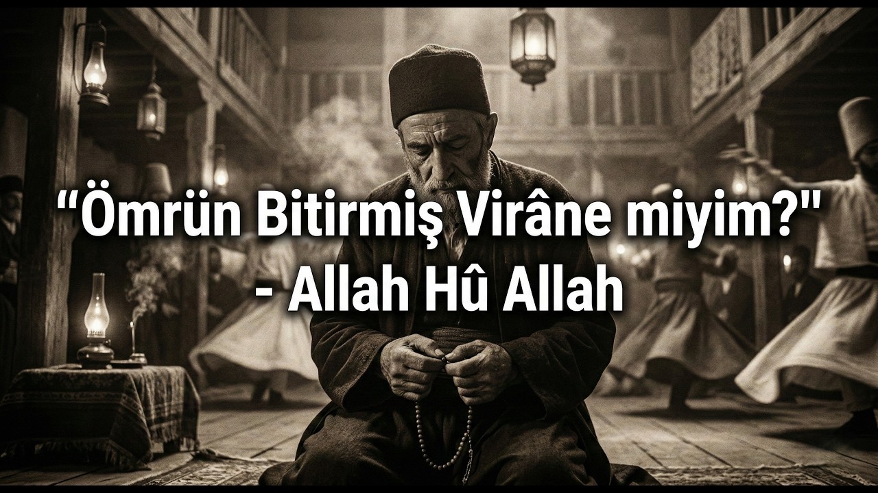 ömrün bitirmiş viranemiyem - allah hû allah | cinematic anatolian sufi ambient with dhikr