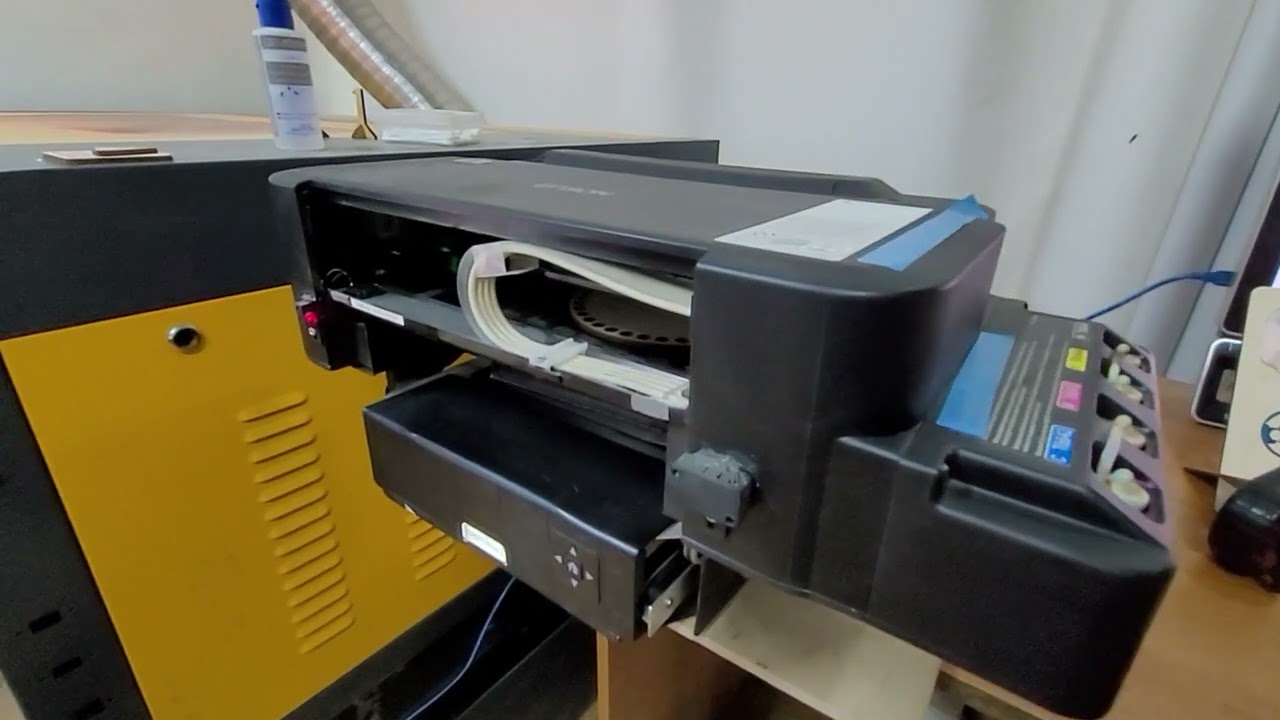 Планшетному принтеру почти год! Что с ним стало? Какие ошибки и поломки были за год?