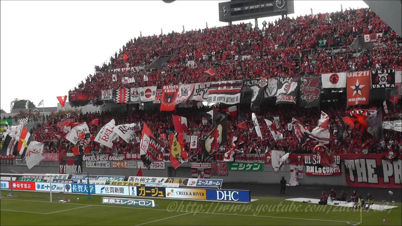 [浦和レッズ]2013/11/30 vsサガン鳥栖 Come on URAWA REDS～選手入場～円陣