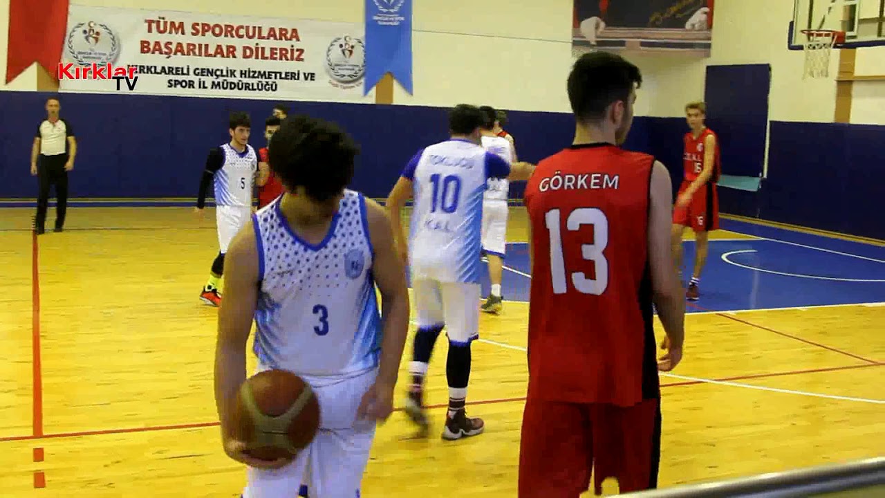 Basketbolda liseliler bir araya geldi