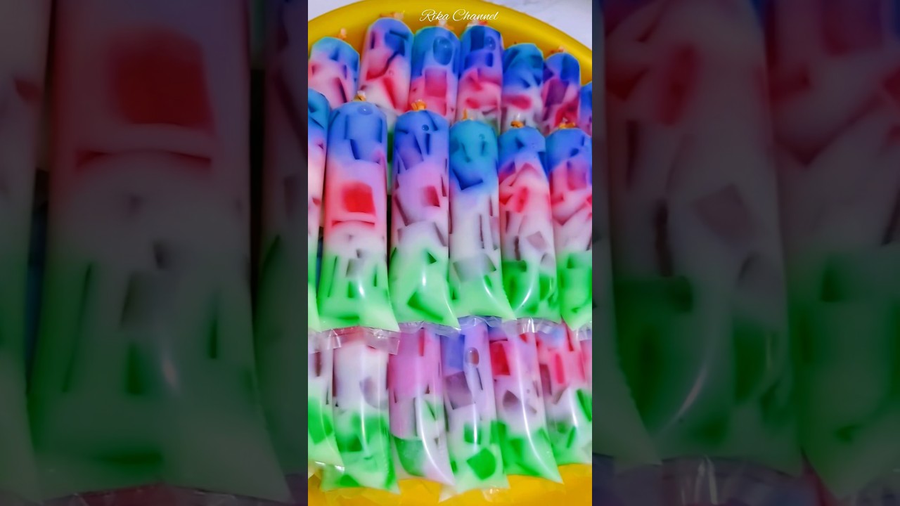 RESEP ES LILIN SUSU JELLY MOZAIK