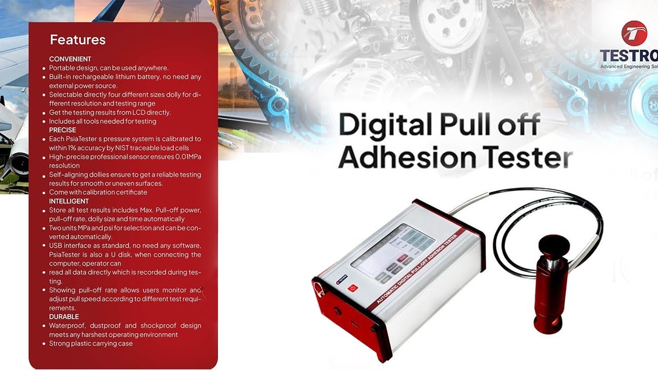 From Precision to Durability &mdash; The Adhesion Tester You Can Trust
