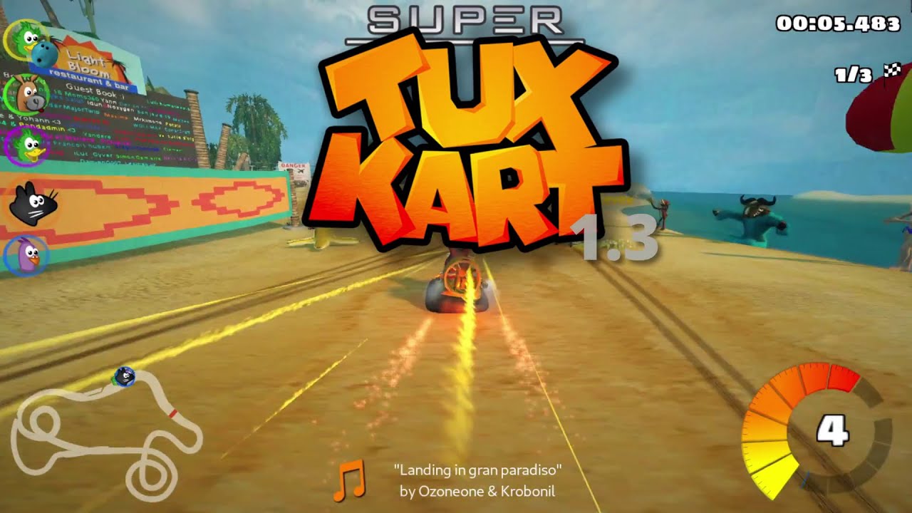 SuperTuxKart 1.3 trailer