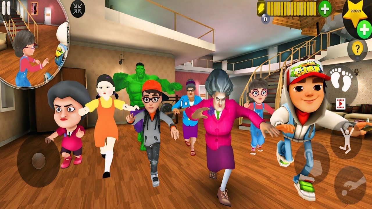 Scary Teacher 3D Multi Special Characters New Level Update Prank Miss T Everyday!