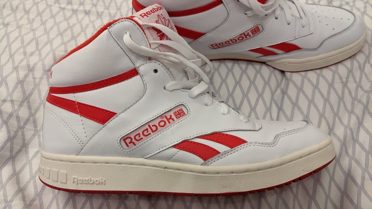 Reebok Classic Basketball Boots / Shoes (BB 4600) - Unboxing on my bed