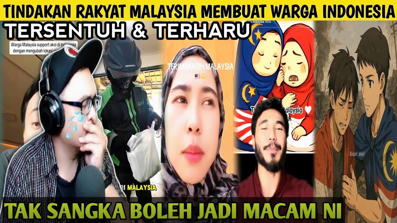 😢TERHARU‼️ BANTUAN DARI MALAYSIA BUAT GRAB & OJOL INDONESIA TERSENTUH😭‼️🇮🇩🤝🇲🇾 | Wak Lonjong