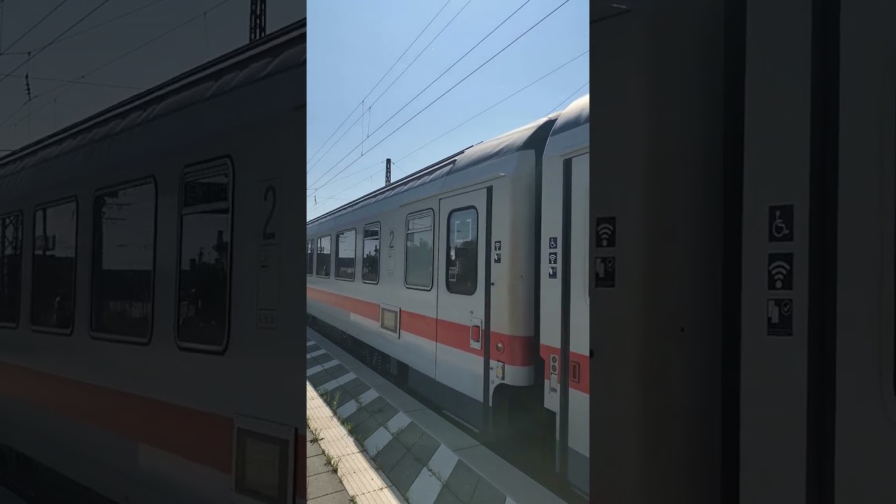 Ausfahrt eines Intercity-Steuerwagen (IC1) als Sonderfahrt aus M&uuml;nchen-Pasing