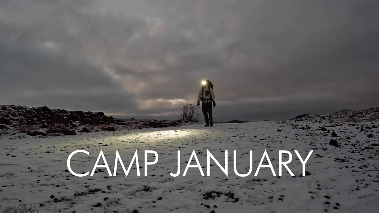 Winter Camping and Bushcraft Survival BBQ in Iceland - January 2025
