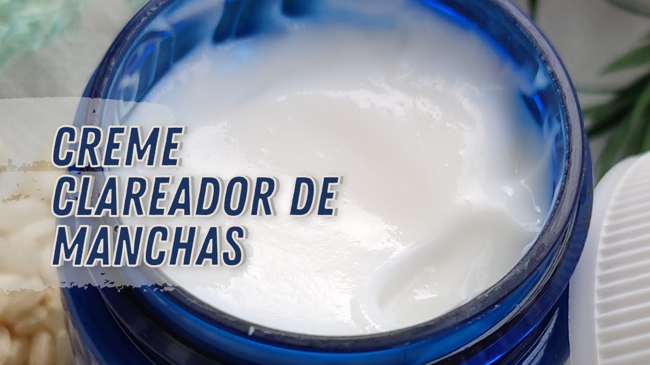 COMO FAZER Creme Clareador Natural com ÁCIDO KÓJICO para todo tipo de manchas