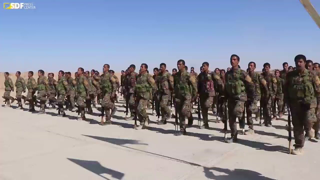 أكاديمية الشهيد دفرم جودي في دير الزور تخرج دورة جديدة