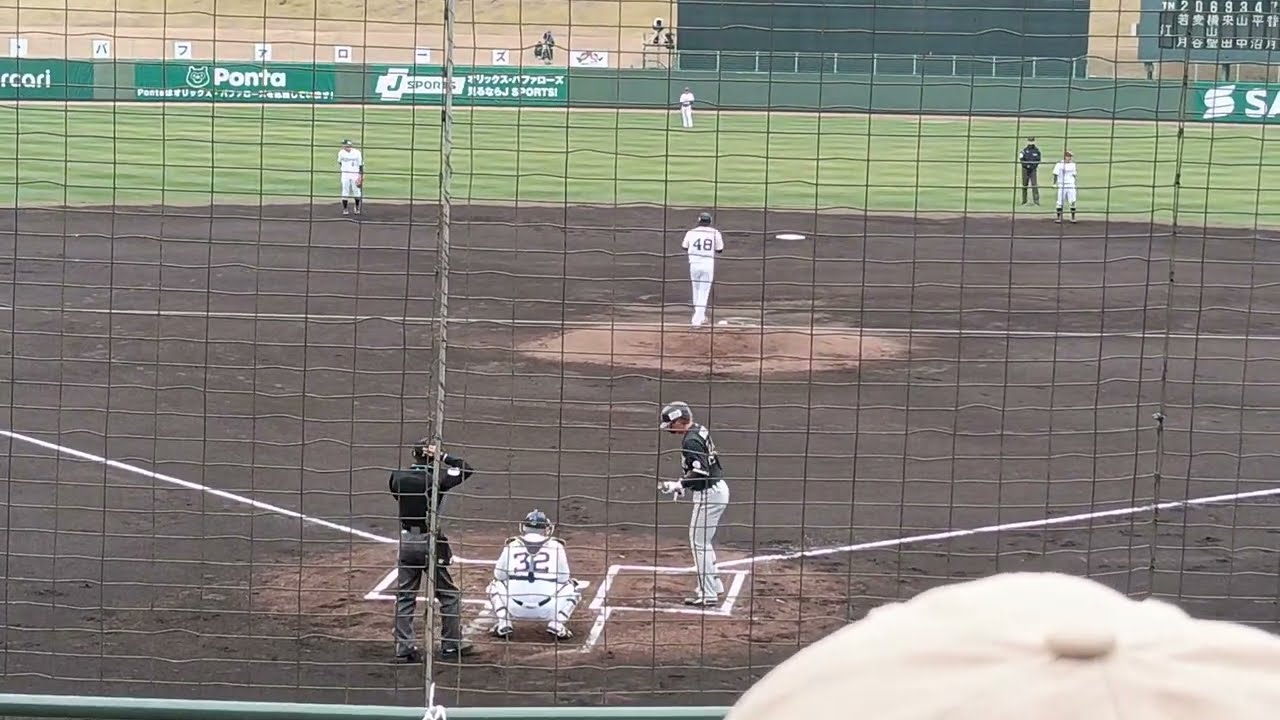 2026年2月10日　オリックス　キャンプ　『紅白戦　1回表』