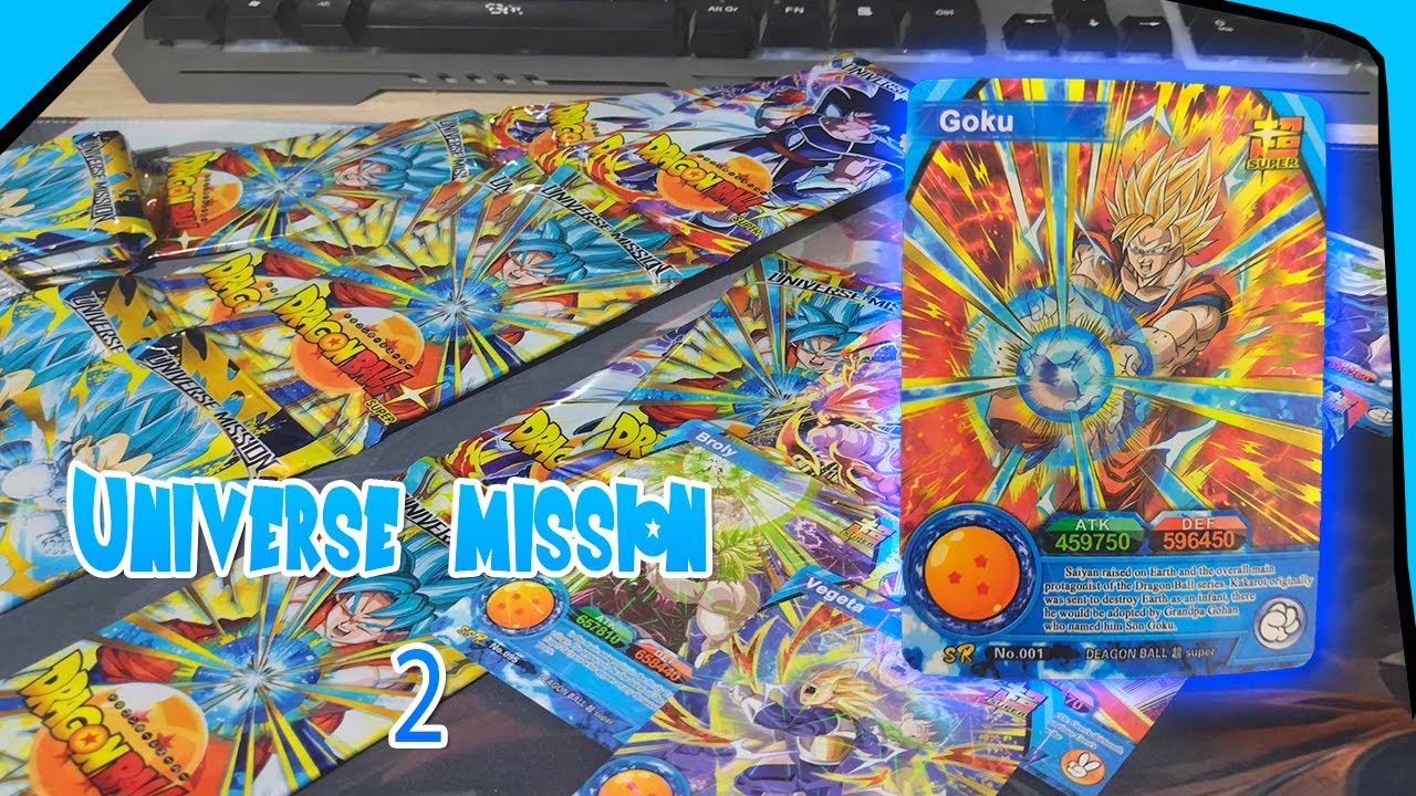 Apertura de Sobres Dragon Ball Universe Mission!!!!!