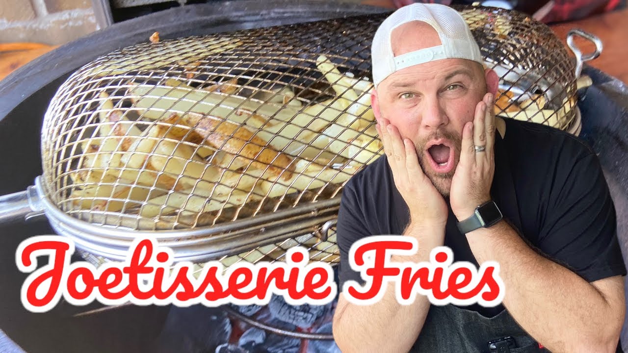 French Fries on the Kamado Joe Joetisserie - French Fries That Will Blow Your Mind