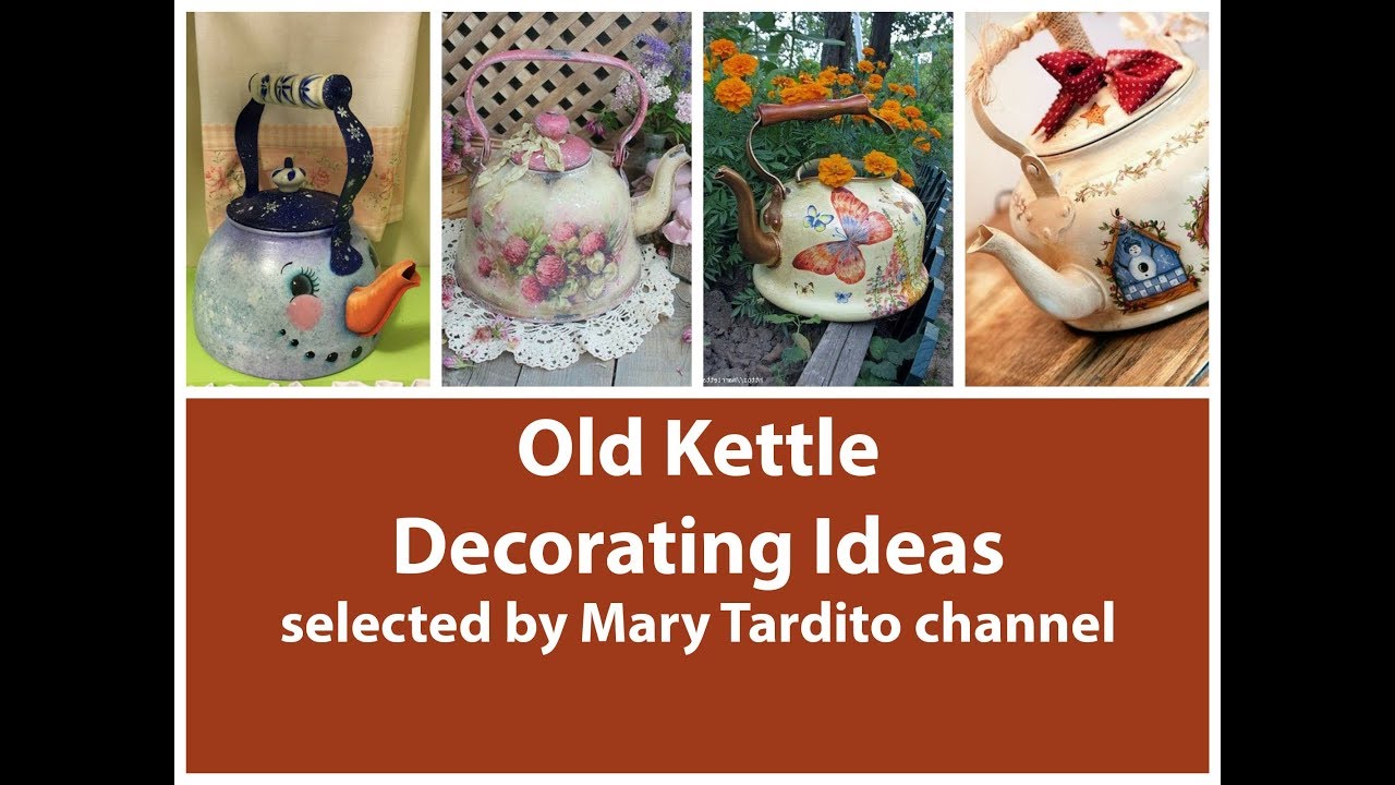Old Kettle Decorating Ideas &ndash; Rustic Home Decor Inspo - Crafts to Make and Sell