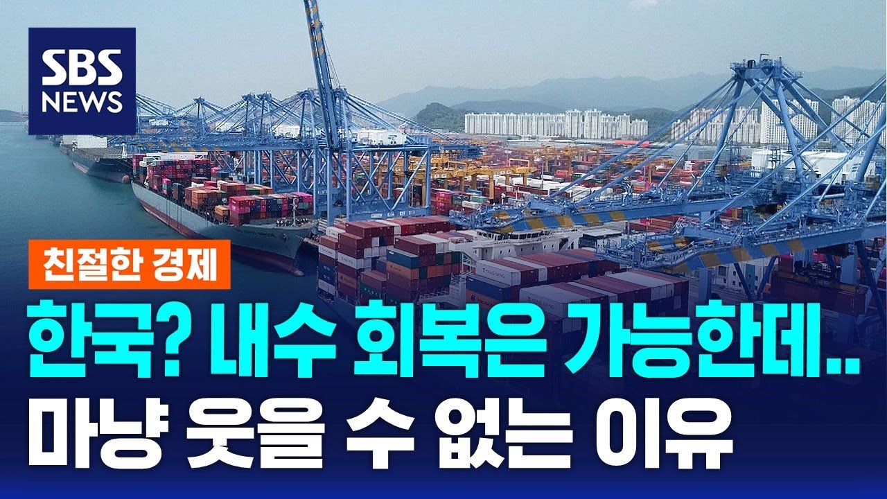 한국? 내수 회복은 가능한데&hellip;내년도 전망 나왔다 / SBS / 친절한 경제