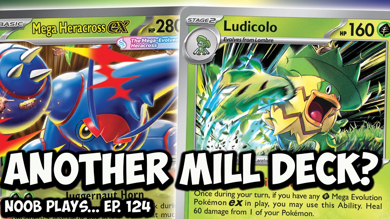 Noob Plays... Mega Heracross ex - Secret Mill Deck?? | Pok&eacute;mon TCG Live