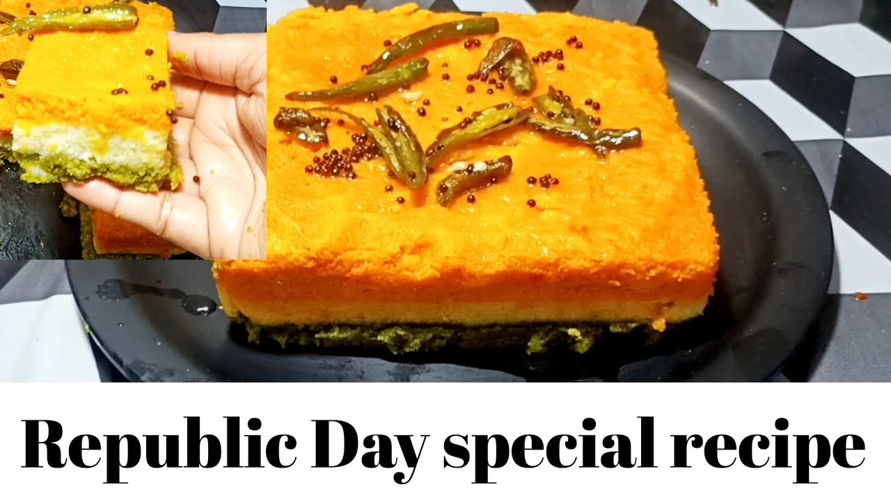 Republic day special suji dhokla recipe |How to make republic day special suji dhokla recipe at home
