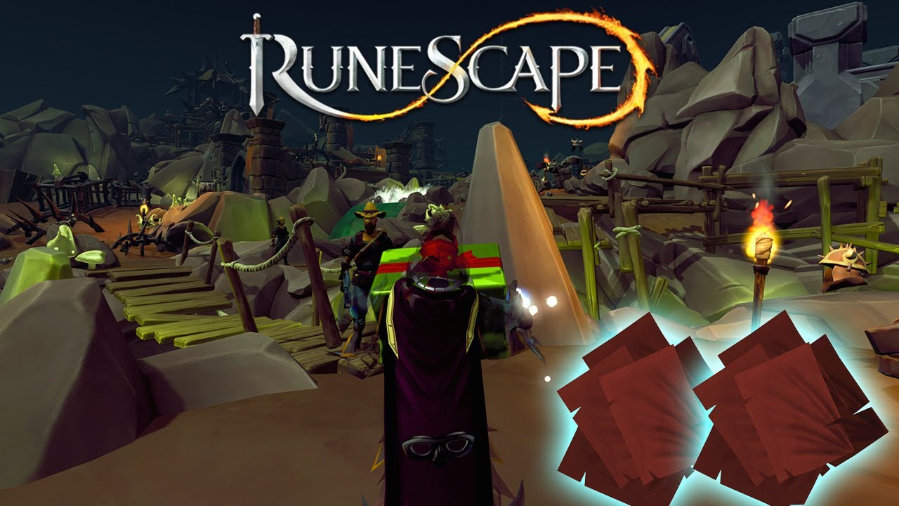 How Much GP Did I Make In 2 Weeks Chasing Wrapping Paper? Runescape 3 7 Day Bond Thieving Loot Video