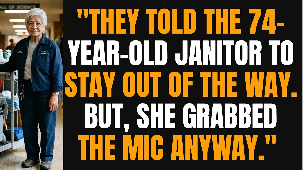 The Airport Janitor Nobody Noticed — Until the Day the Whole Terminal Went Silent