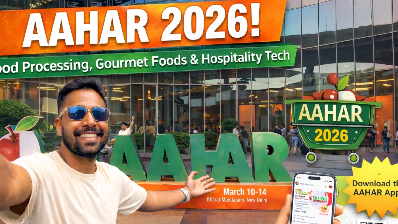 AAHAR 2026 Delhi 🇮🇳 | India’s Biggest Food & Hospitality Expo