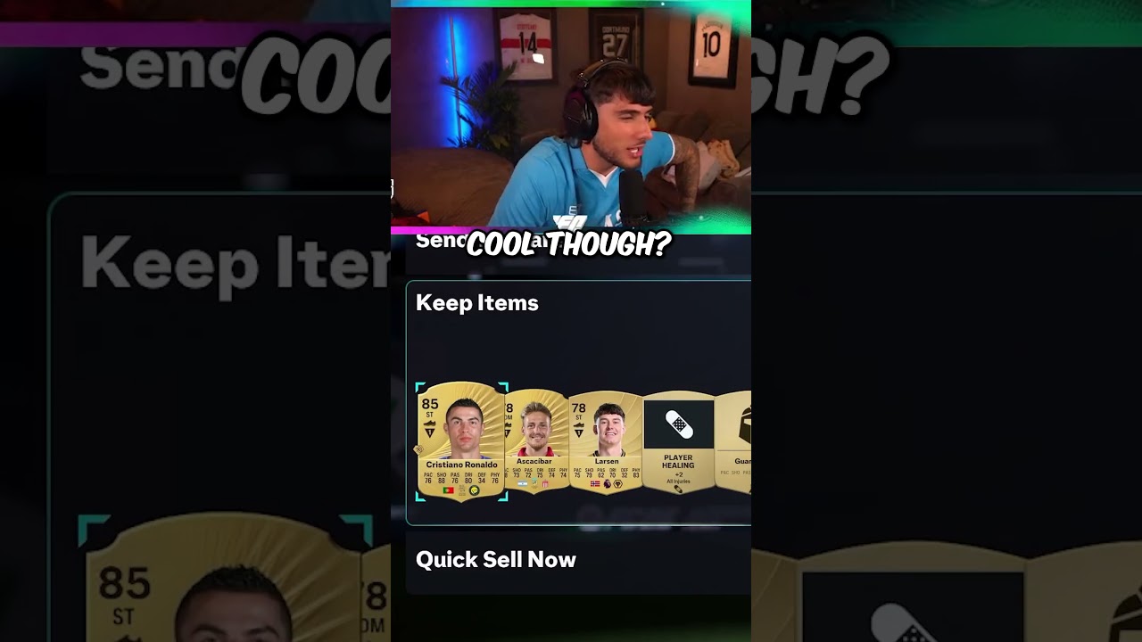 POV: Вы упаковываете Роналду в FC26🫠