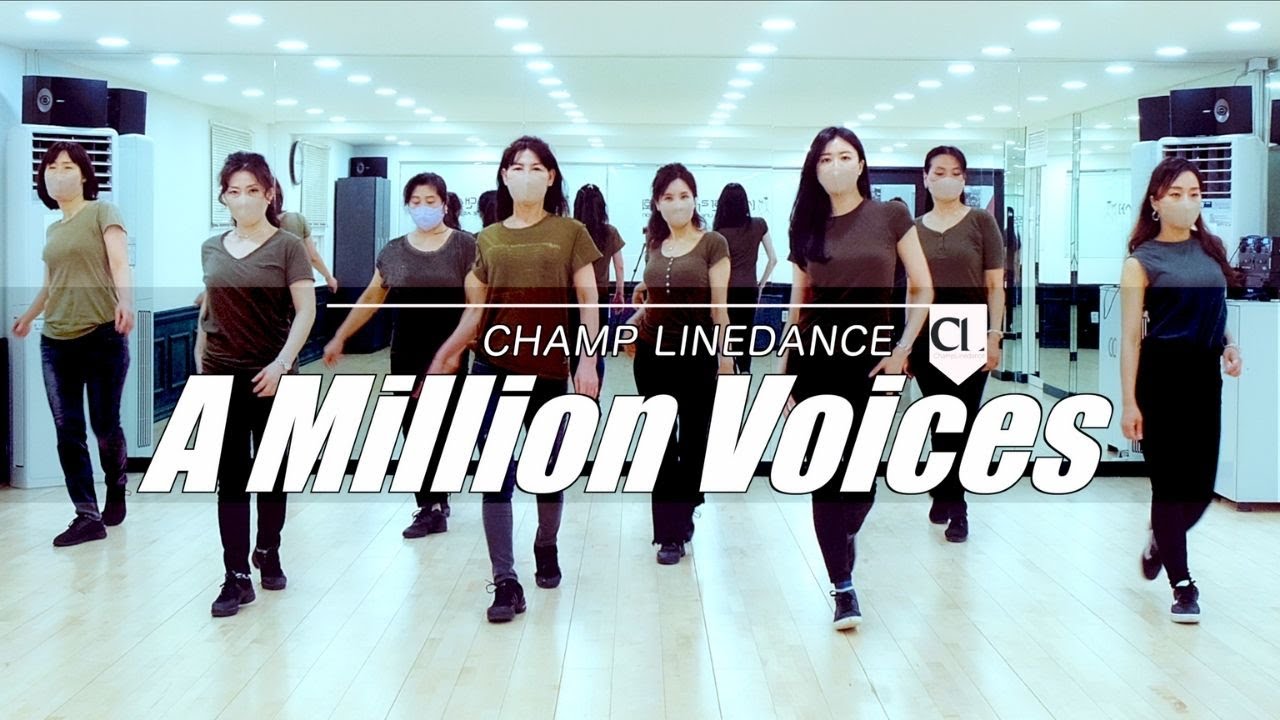 [라인댄스] A Million Voices Line Dance || A Million Voices 라인댄스 || 어 밀리언 보이시스 라인댄스