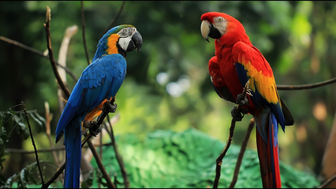 You Won’t Believe What These Parrots Said to Each Other! The Great Macaw Escape! 🚀