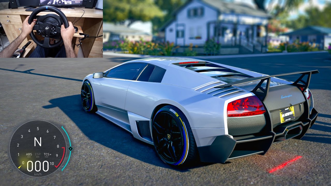 Lamborghini Murcielago LP640 Customization and Steering Wheel Gameplay | The Crew Motorfest