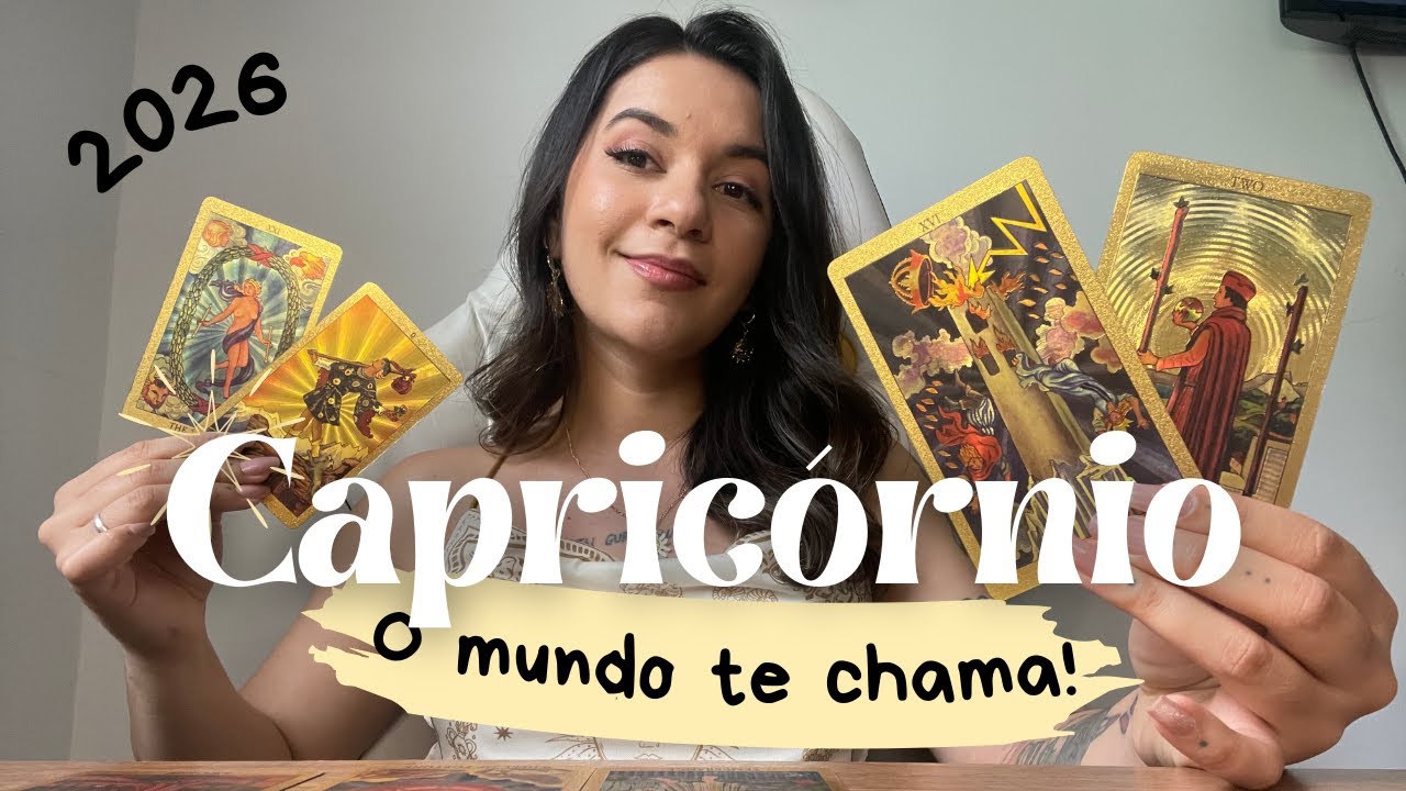 ♑ Capricórnio 2026 - Movimento, Autoconhecimento e Verdade!