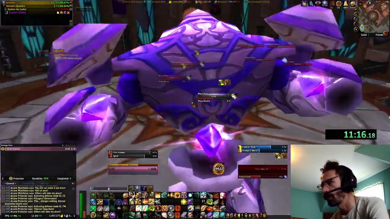 Karazhan - Speedrun - 19m 53s 10ms