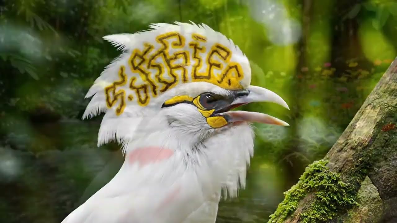 Top 50 Hottest, Most Beautiful & Strange Birds in the World 🐦💧 Nature 4K ASMR  Flowing Water Sound