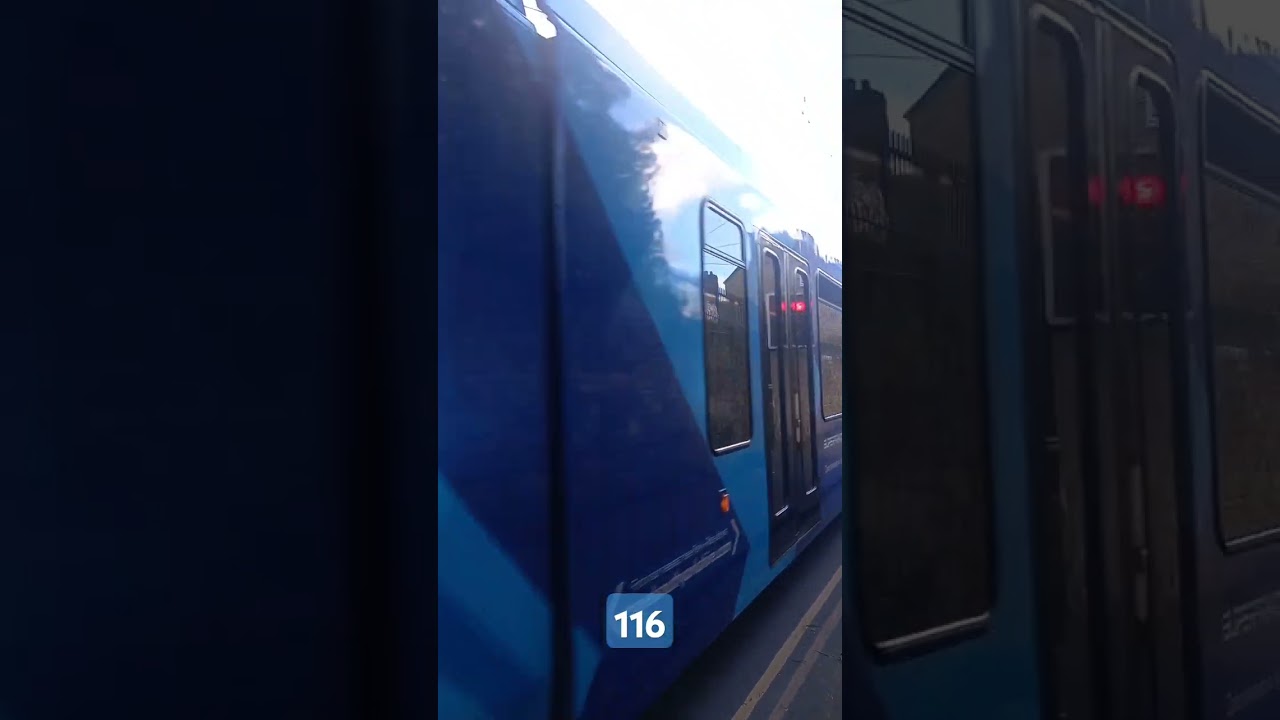 South Yorkshire Supertram 116 (Siemens-Duewag) on YELL to Middlewood 