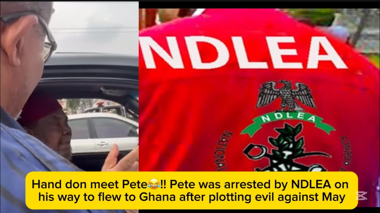 Встречайте Пита! 😂 Пита арестовали сотрудники NDLEA по пути в Гану после того, как он замышлял чт...