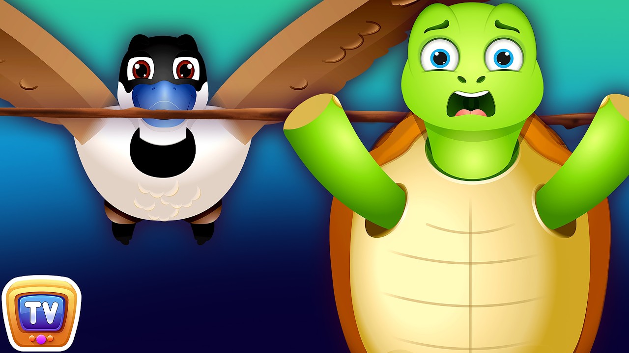 The Tortoise & The Geese - Good Habits Bedtime Stories & Moral Stories for Kids - ChuChu TV